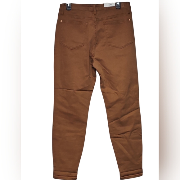 Judy Blue Brown Slim Fit Stretch Jeans 31 - Picture 4 of 8